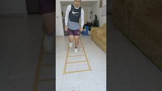 Vertical Jump Workout Ladder Drills at home