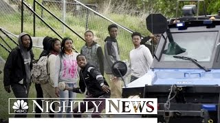 Baltimore On Edge As Police And Rioters Clash | NBC Nightly News