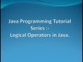 Logical Operators in Java