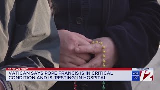 Pope is awake, resting on 10th day of hospitalization after early stages of kidney problem detected