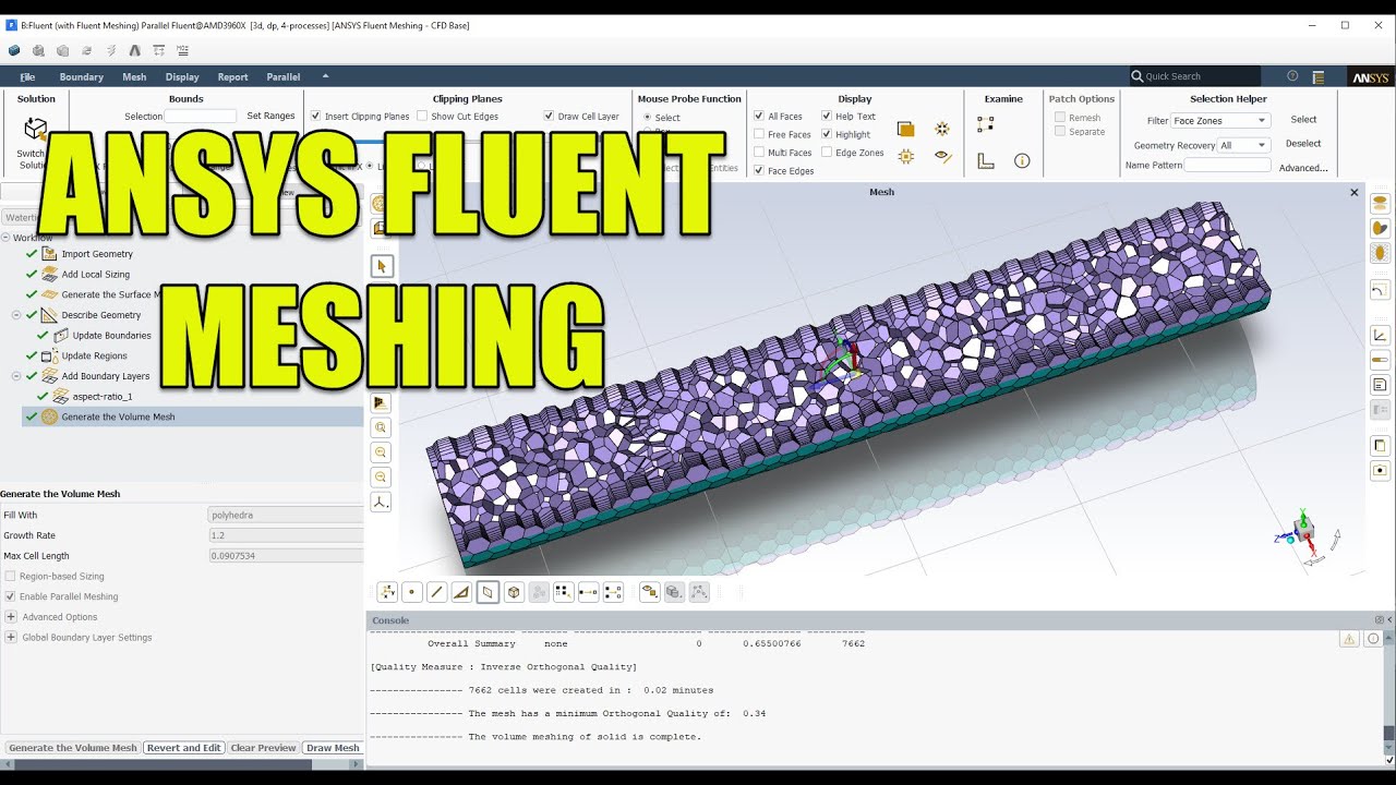 #Ansys Fluent Meshing Tutorial (Meshing Mode) - YouTube