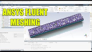 ✅ #Ansys Fluent Meshing Tutorial (Meshing Mode)