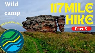 (Part 5) Multi Day #Hike  and #Wildcamp  -117 miles along the Fife coastal path