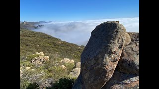 Beautiful Nature Full Body \u0026 Mind Workout: Climbing \u0026 Exploring Scenic Rock Garden, Santa Barbara