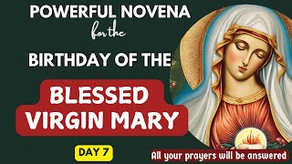 🙏 Novena for the Birthday of the Blessed Virgin Mary Day 7 || Novena for Mother Mary’s birthday 2024