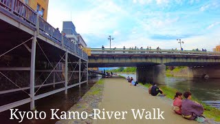 Kyoto Japan Walk! /Kamogawa in the evening/June 5 2023