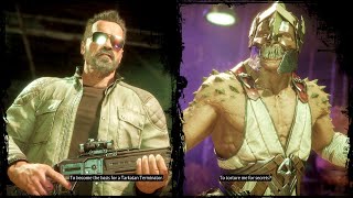 The Terminator v Baraka - Dialogues - Mortal Kombat 11