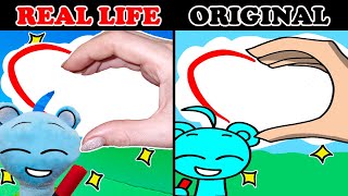 Best TikToks of INCREDIBOX SPRUNKI 💖 Heart hand 💖  | ORIGINAL vs Plush Toy REAL LIFE