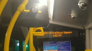 (iBus) N89 to Trafalgar Square