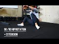 90 90 hip rotation u0026 extension