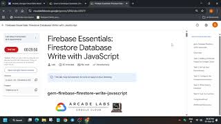 Firebase Essentials Firestore Database Write with JavaScript gem-firebase-firestore-write-javascript