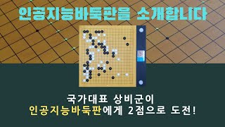 인공지능바둑판 최초등장! 국가대표 상비군이 2점으로 도전해봤습니다