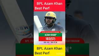 BPL Azam Khan Best Performance#cricket #viral #shorts //