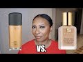 MAC Studio Fix Fluid vs. Estee Lauder Double Wear | Battle of the Full Coverage Foundations