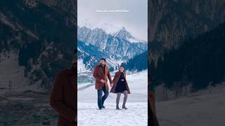 Uff this view 😮❤️❤️#pahalgam #mountains #glacier #travel #jannatkashmir #sonmarg #nature #couples