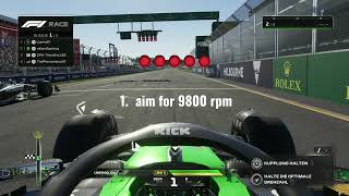 Start Tutorial | How to start perfect in F1 24