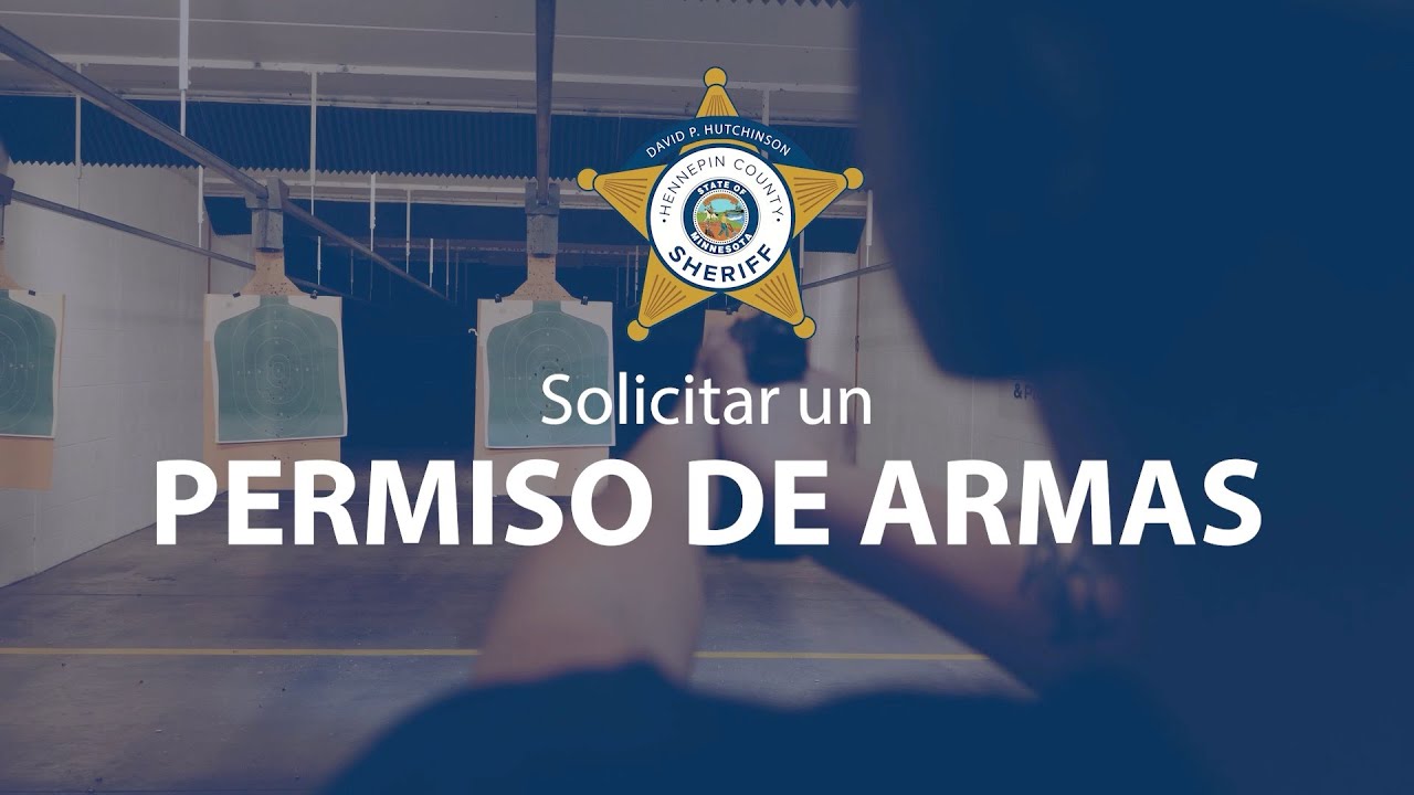 Cómo Solicitar Un Permiso De Armas Youtube