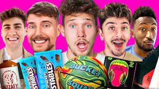 Rating YouTuber Products (FaZe Rug, MrBeast, Airrack)
