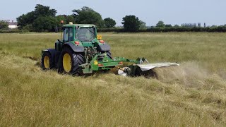 Hay making week 2 and we have a new mower!