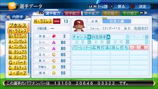 パワプロ17 作成した選手のパスワード パワナンバー公開 1 パワプロ17 作成した選手のパスワード パワナンバー公開 1
