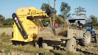 Mud loader machine | Mud loader machine price | Sonalika tractor with mud loader !