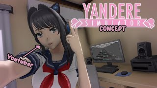 Ayano becomes a Youtuber (Concepts) | Yandere Simulator