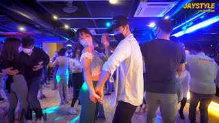 2022.0326 흑사탕(BlackCandy) y 다미(Dami) Bachata Social Dance 4K Latin in SEOUL KOREA