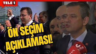 Özgür Özel: Yarın Ekrem İmamoğlu ve Mansur Yavaş ile görüşeceğiz