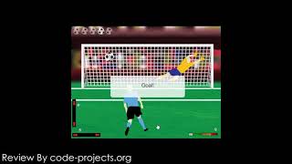 Penalty Shootout Game In JavaScript With Source Code | Source Code & Projects