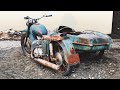 Full Restoration 60 Years Old Ruined Classic Motorcycle