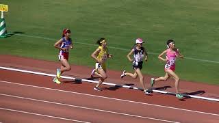 20190623福岡県高校陸上学年別大会北部予選 女子A3000m決勝