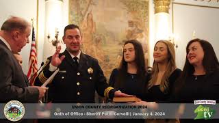 Union County Reorganization 2024 | Oath of Office - Sheriff Peter Corvelli | Union County NJ