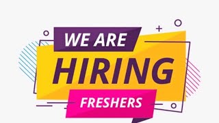 @job for fresher | Any graduate | 35000 salary