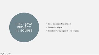 FirstJavaProjectin Eclipse CoreJava Lesson 5#eclipse#first#JavaProgram