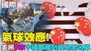 【每日必看】氣球效應 美將6家中國實體列貿易黑名單｜偵查氣球再現? 五角大廈: 於阿拉斯加擊落\