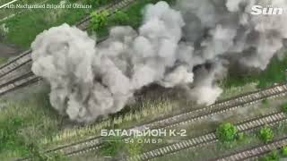 Ukraine destroys two Russian mortars and oil facility with kamikaze drone and artillery