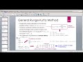Java for Scientific Computing: General Runge-Kutta Family for Solving ODEs