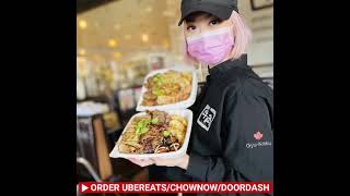 Preparing Gyu-Bento　GyuKaku Vancouver    GyuKaku Canada