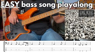 Praying For Time (George Michael): Bass Guitar Playalong [TAB + Notation]