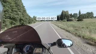 Honda Blackbird 1100XX acceleration