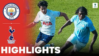 Manchester City vs Tottenham | Highlights | U18 FA Youth Cup Quarter Final 24-02-2024