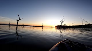 kayak camping on Lake tinaroo at curri curri bush camp.Pryml Predator HD330 Inflatable Fishing Kayak