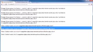 051 MySQL Database Example Part 2 | PHP Object Oriented Programming Projects