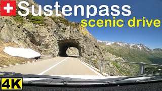 Western side till eastern side of the Sustenpass, Scenic drive through Swissalps.