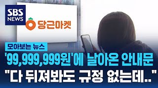 중고 거래 사이트 '99,999,999원'…이러다 나도? \