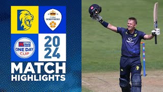 📲 BORTHWICK hits maiden ListA hundred but Durham exit OneDay Cup with Derbyshire defeat | HIGHLIGHTS