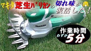 マキタの「芝生バリカン」の切れ味を”お金をかけず”復活させてみた！【芝生/ｼｰｽﾞﾝ編#09】