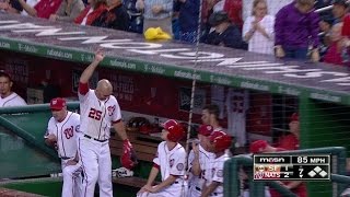 SF@WSH: Robinson hammers go-ahead two-run homer