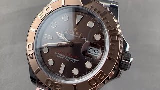 Rolex Yacht-Master 40mm Chocolate Dial Oyster Bracelet 126621 Rolex Watch Review