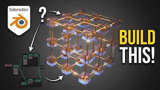 How to Build an Animated Wireframe Cube in Blender